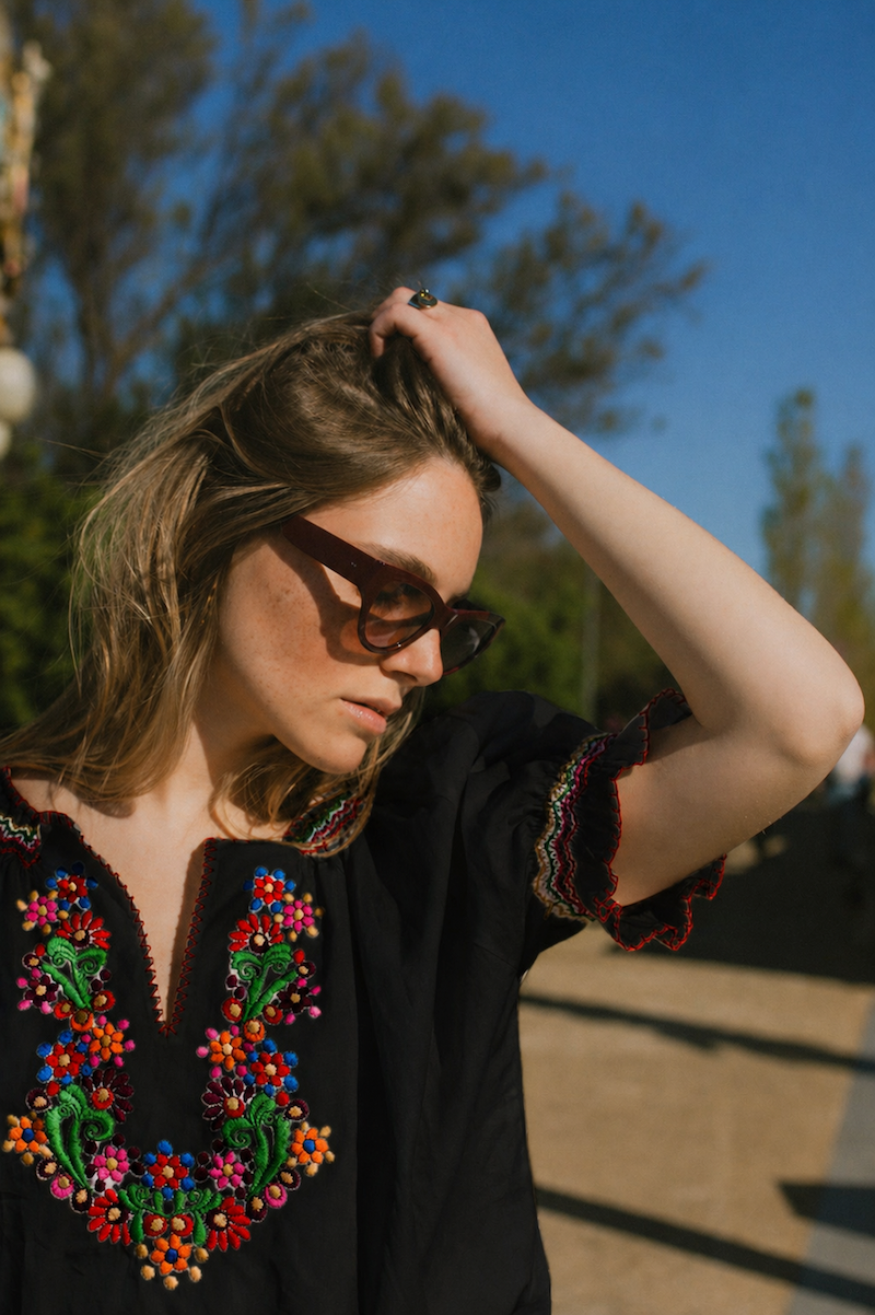 Blouse Hongroise - Noir