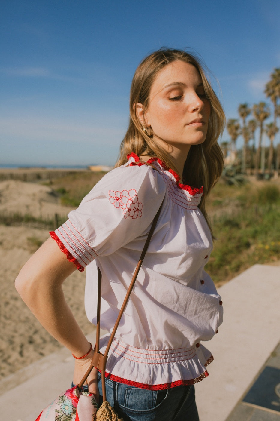 Blouse Ilona - Blanc
