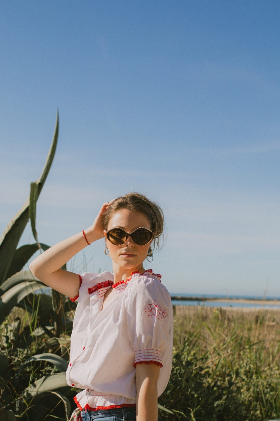Blouse Ilona - Blanc