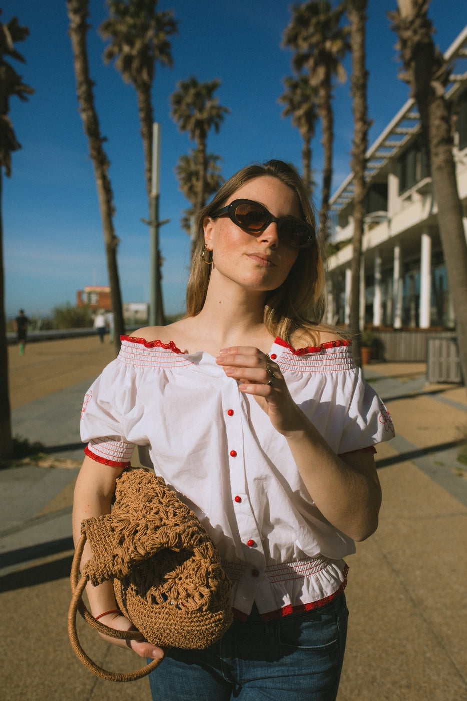 Blouse Ilona - Blanc
