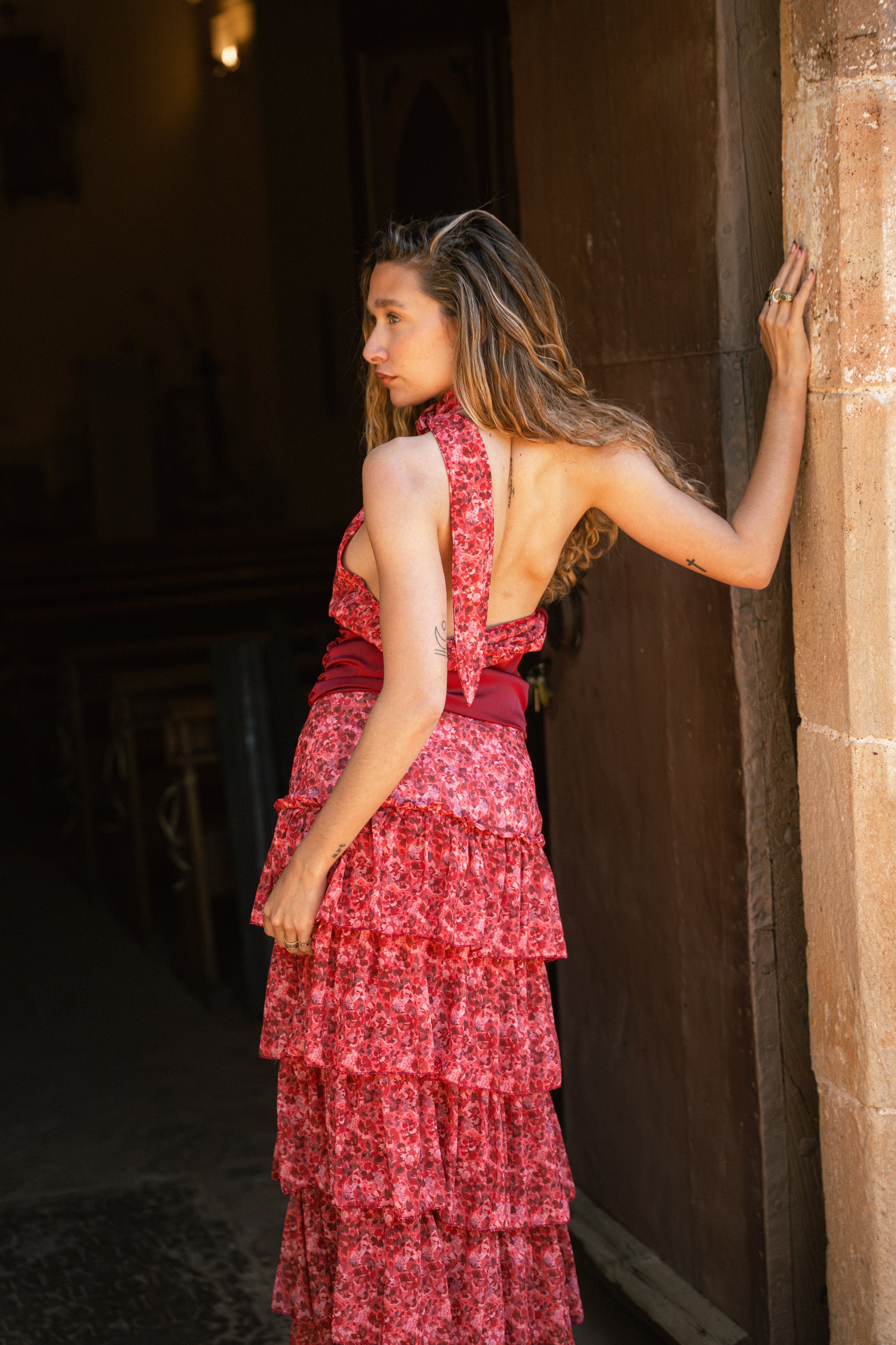 Jupe Azahar Rose
