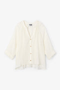 Blouse Molli Froissé Écru