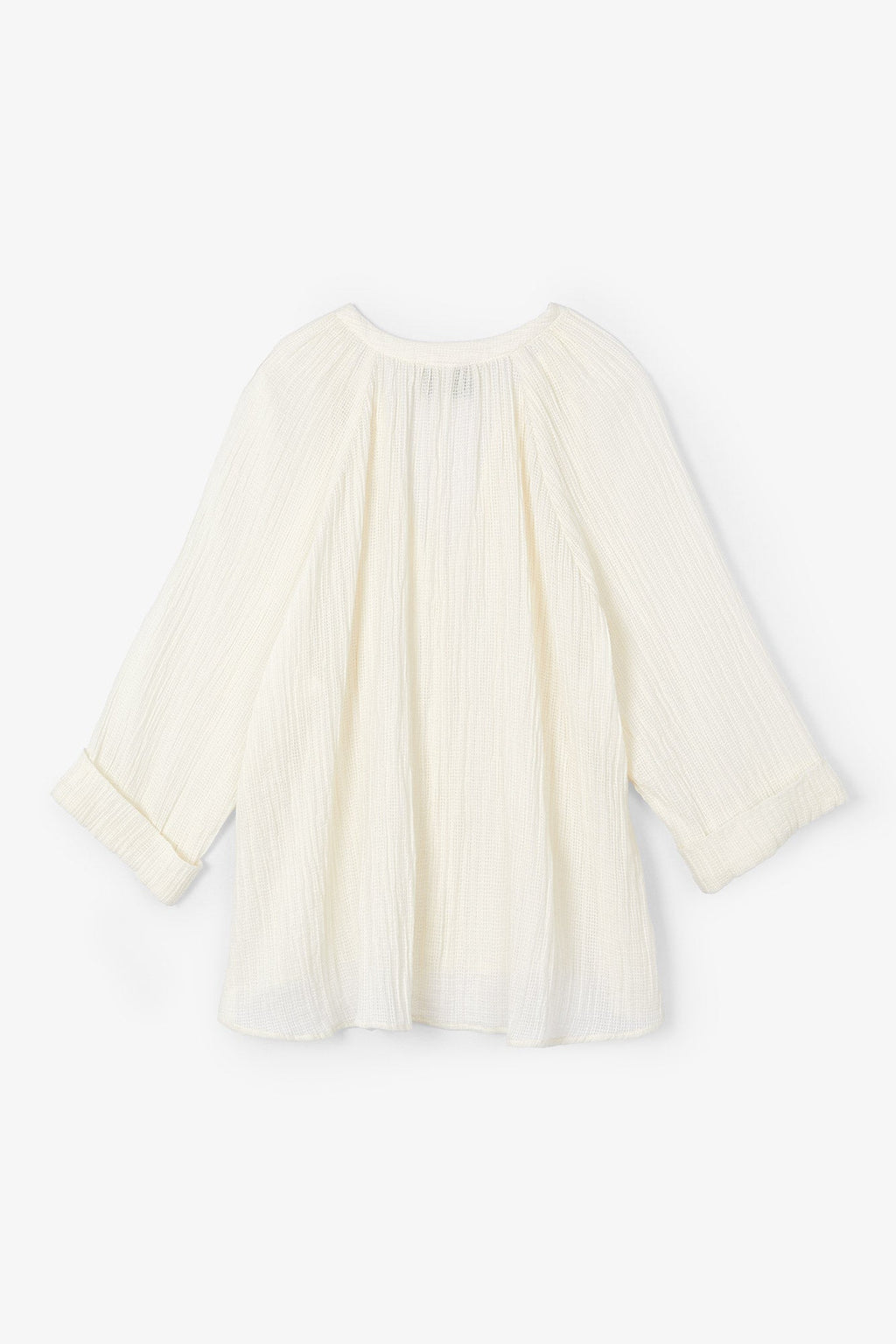 Blouse Molli Froissé Écru