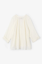 Blouse Molli Froissé Écru