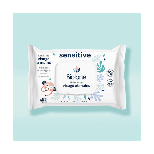 Lingettes Visage Et Mains Sensitive