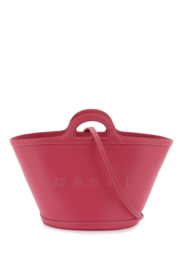 Marni - Sac À Main Marni Leather Small Tropicalia Bucket Bag