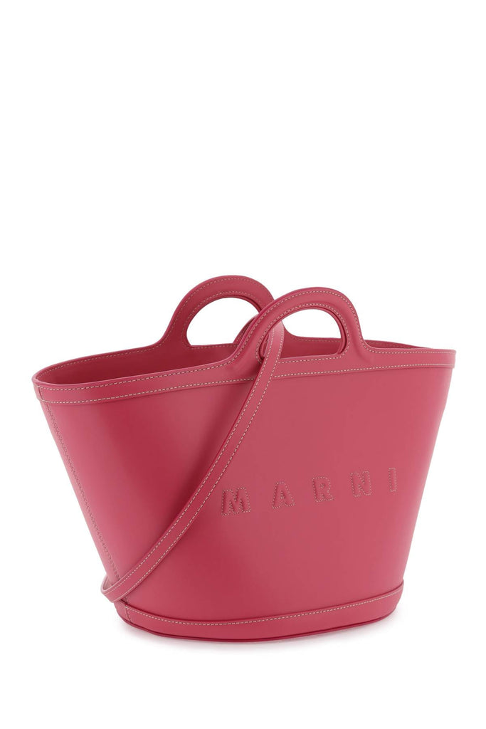 Marni - Sac À Main Marni Leather Small Tropicalia Bucket Bag