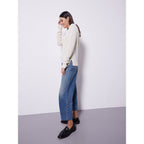 Notshy - Pull Cachemire Recyclé Jade - Ecru