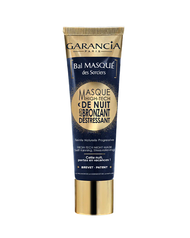 Laboratoire Garancia Masque visage [ Bal MASQUÉ des Sorciers ] AUTOBRONZANT, DÉSTRESSANT