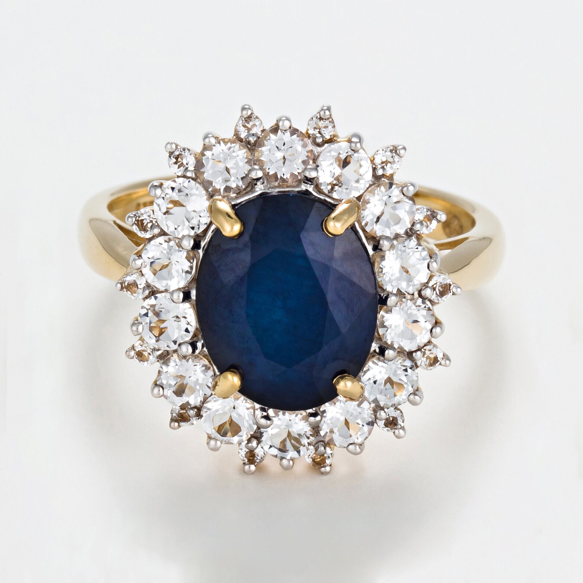 Bague "Soleil Bleu"