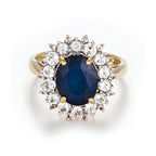 Bague "Soleil Bleu"