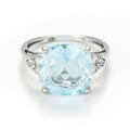 Bague Blue Light Tw0,24/6 Bt7,5/1