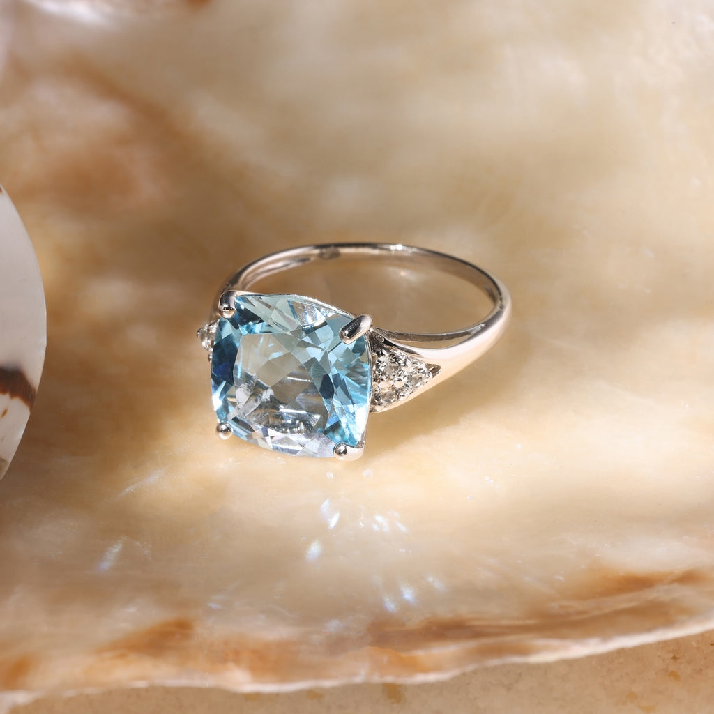 Bague Blue Light Tw0,24/6 Bt7,5/1