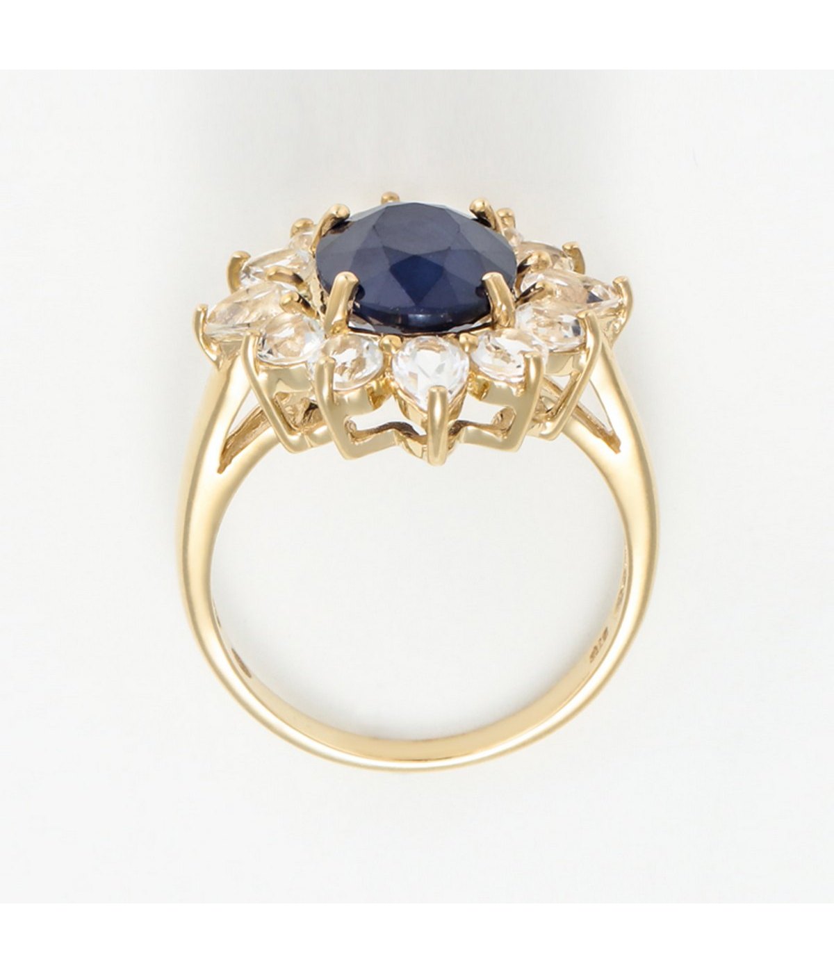 Bague "Asty" S3,50/1 Wt1,84/12 - Or Jaune 375/1000