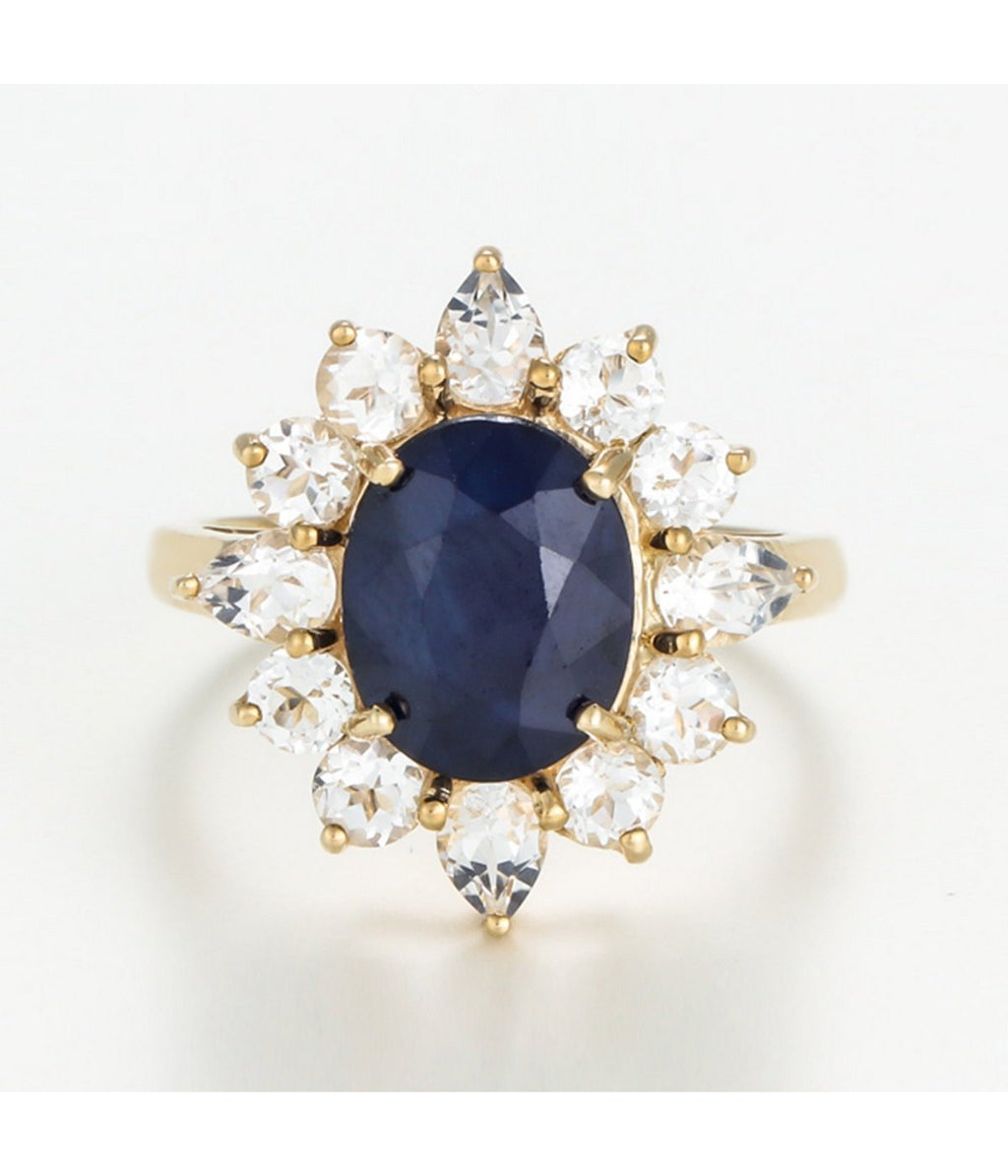 Bague "Asty" S3,50/1 Wt1,84/12 - Or Jaune 375/1000
