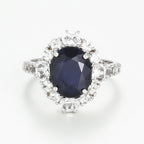 Bague "Palaia" S3,50/1 Wt1,448/20 - Or Blanc 375/1000
