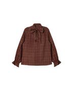 Blouse City Crush - Marron
