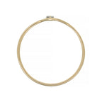 Bague "Pudeur" D0,01Ct/1 - Or Jaune 375/1000