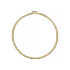 Bague "Pudeur"  Diamants 0,01Ct/1 - Or Jaune