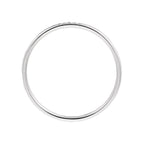 Bague "Alliance Humilité" Diamants 0,02Ct/5 - Or Blanc