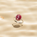 Bague Bermudes Nouvelles Rubis