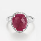 Bague Bermudes Nouvelles Rubis