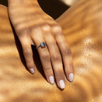 Bague "Topaze Unique"  Topaze 2,67Ct/1 - Or Blanc