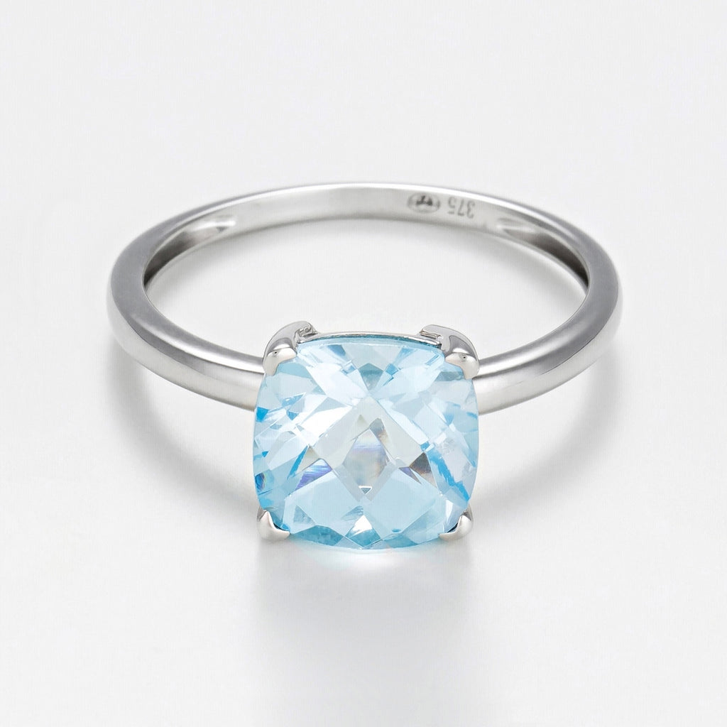 Bague "Topaze Unique"  Topaze 2,67Ct/1 - Or Blanc