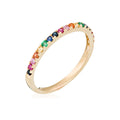 Bague "Colorful Love" - E0,04/2 R0,08/3 S0,13/5 Os0,06/3 Ps0,08/3 Ys0,07/2
