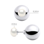 Boucles D'Oreilles Recto-Verso Pm - Plusieurs Coloris - Argent 925 - Cap Ferret