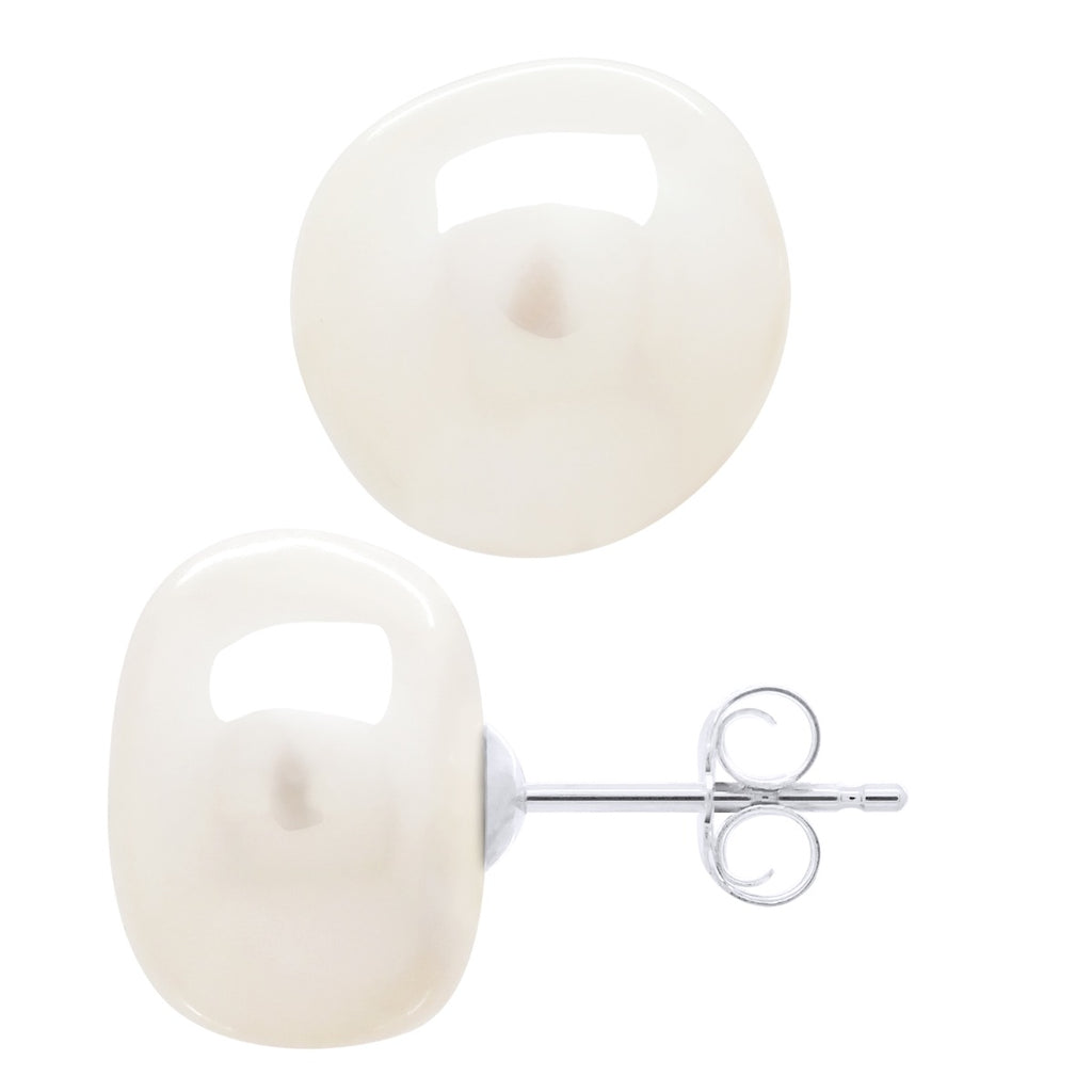 Boucles D'Oreilles Perles Baroques 10-11 Mm - Argent 925 -  Larios