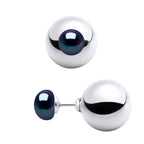 Boucles D'Oreilles Recto-Verso Pm - Plusieurs Coloris - Argent 925 - Cap Ferret