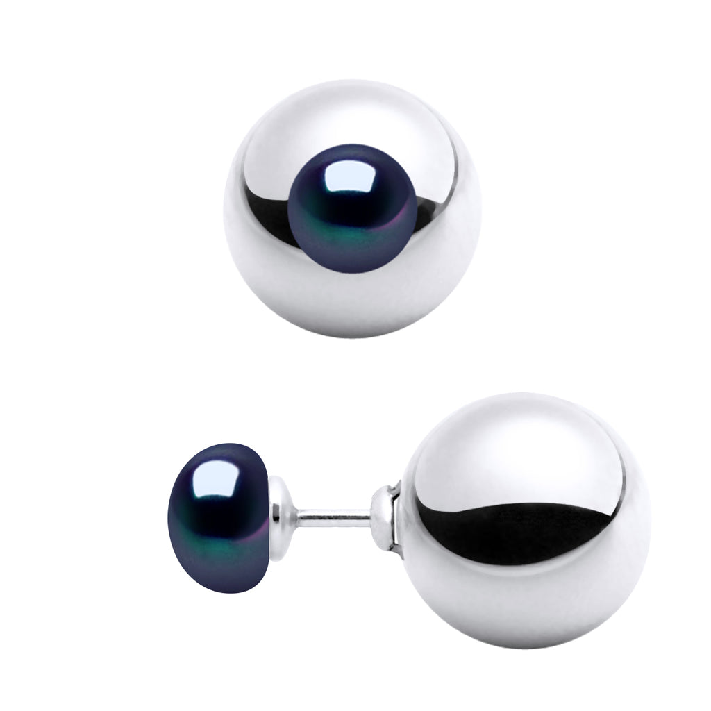Boucles D'Oreilles Recto-Verso Pm - Plusieurs Coloris - Argent 925 - Cap Ferret