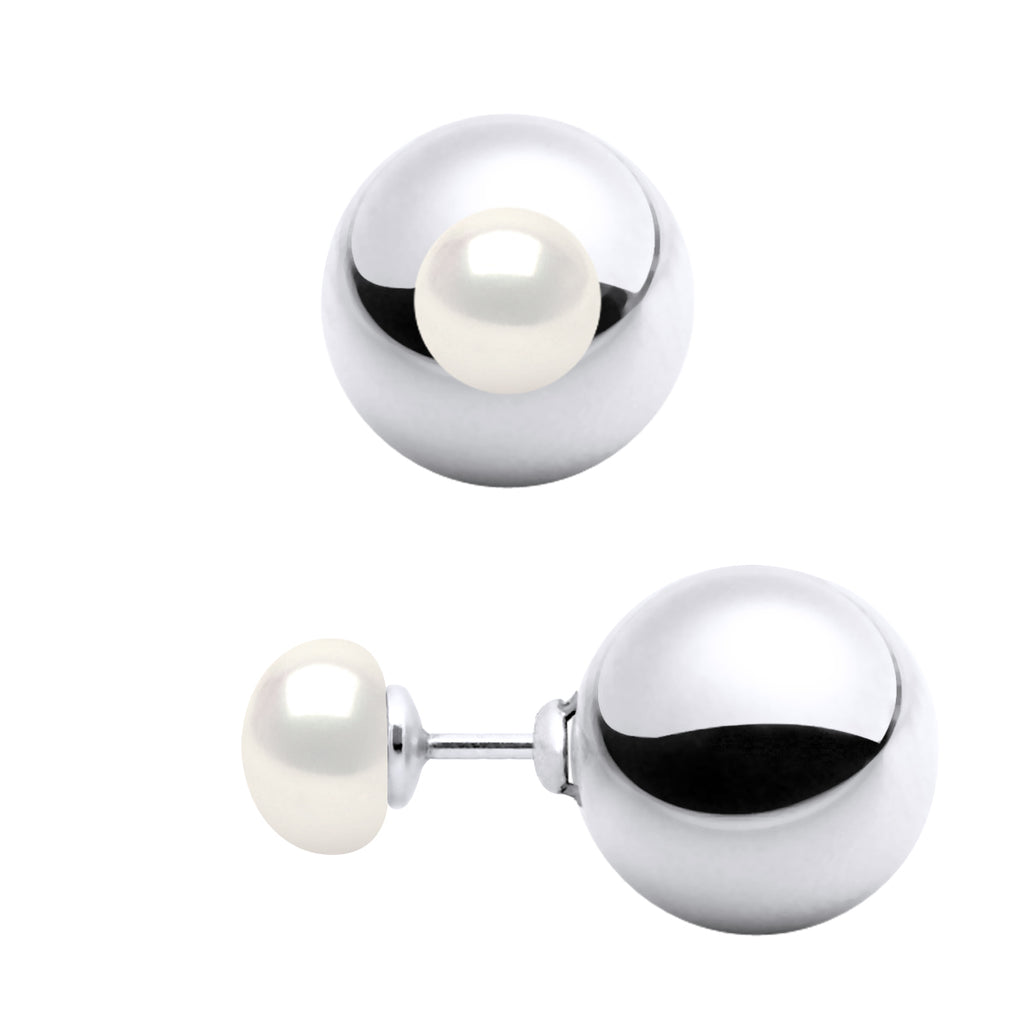 Boucles D'Oreilles Recto-Verso Pm - Plusieurs Coloris - Argent 925 - Cap Ferret