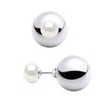 Boucles D'Oreilles Recto-Verso Pm - Plusieurs Coloris - Argent 925 - Cap Ferret