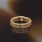 Bague "Anneau De L'Amour" Or Jaune 375/1000