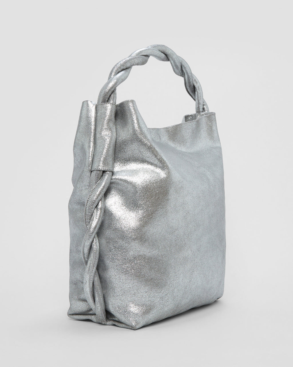 Sac Boris Big - Crack Silver