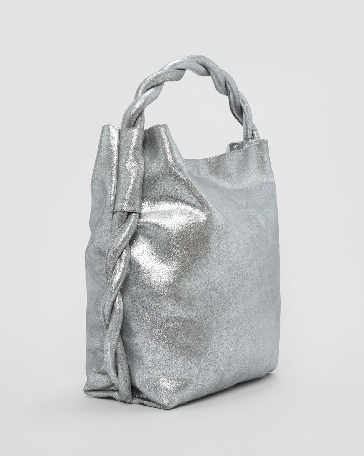 Sac Boris Big - Crack Silver
