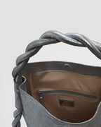 Sac Boris Big - Crack Silver
