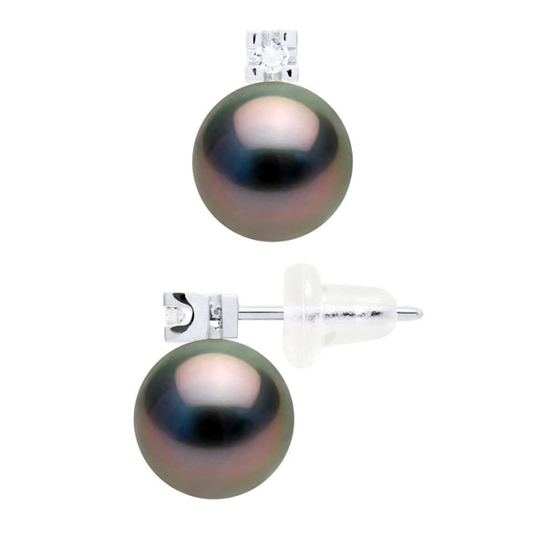 Boucles D'Oreilles Prestige -Diamants 0,04 Cts