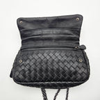 Bottega Veneta Mini Bag Intrecciato Nappa Noir