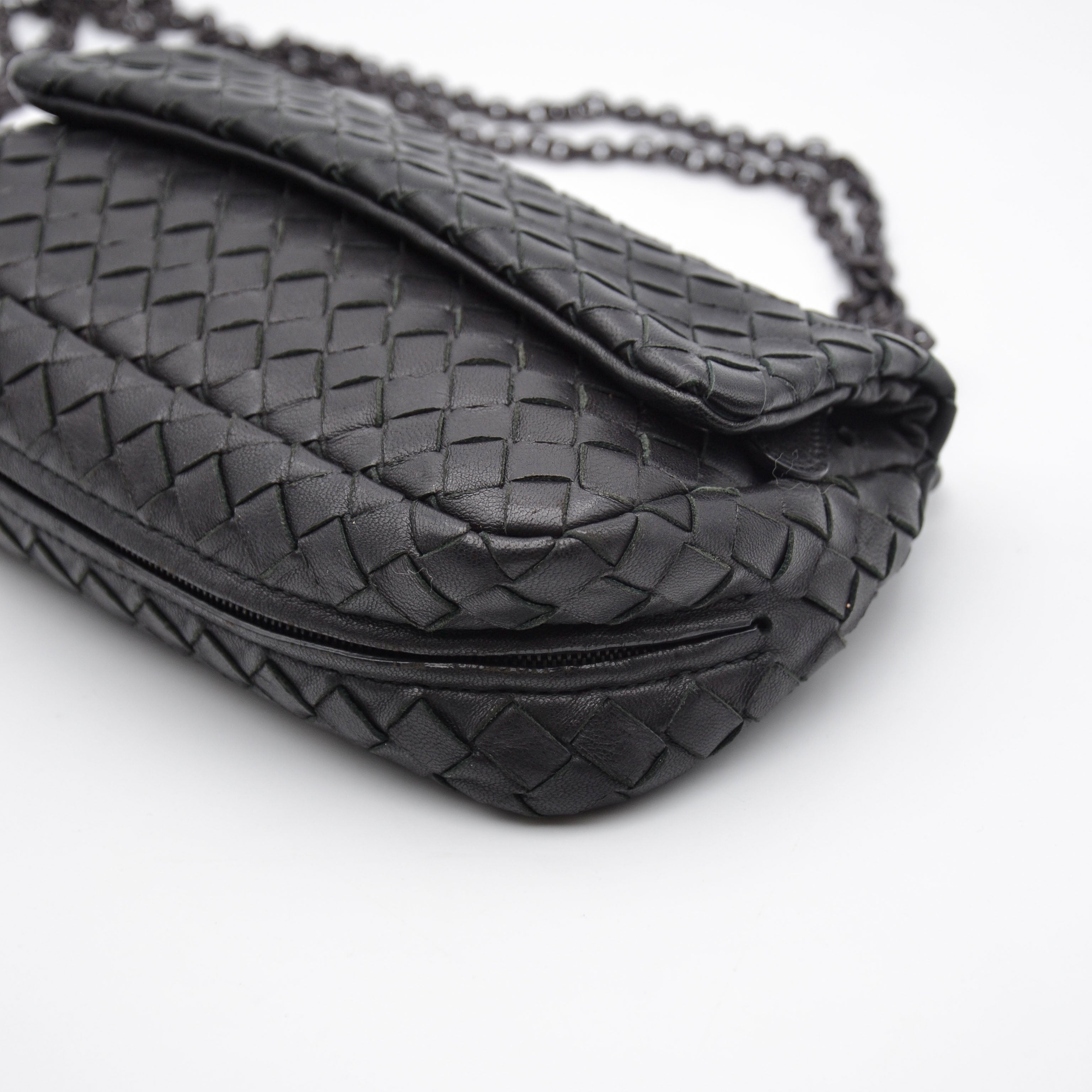 Bottega Veneta Mini Bag Intrecciato Nappa Noir