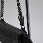 Bottega Veneta Mini Bag Intrecciato Nappa Noir