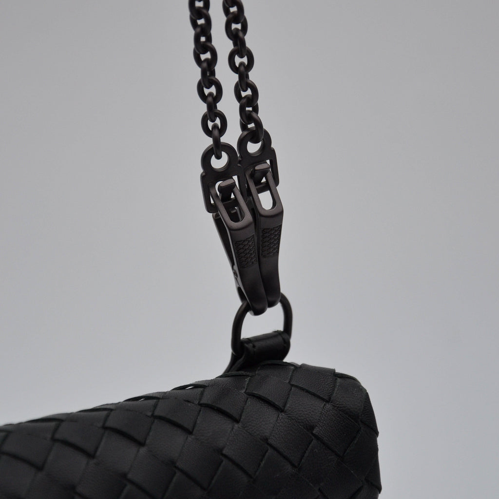 Bottega Veneta Mini Bag Intrecciato Nappa Noir