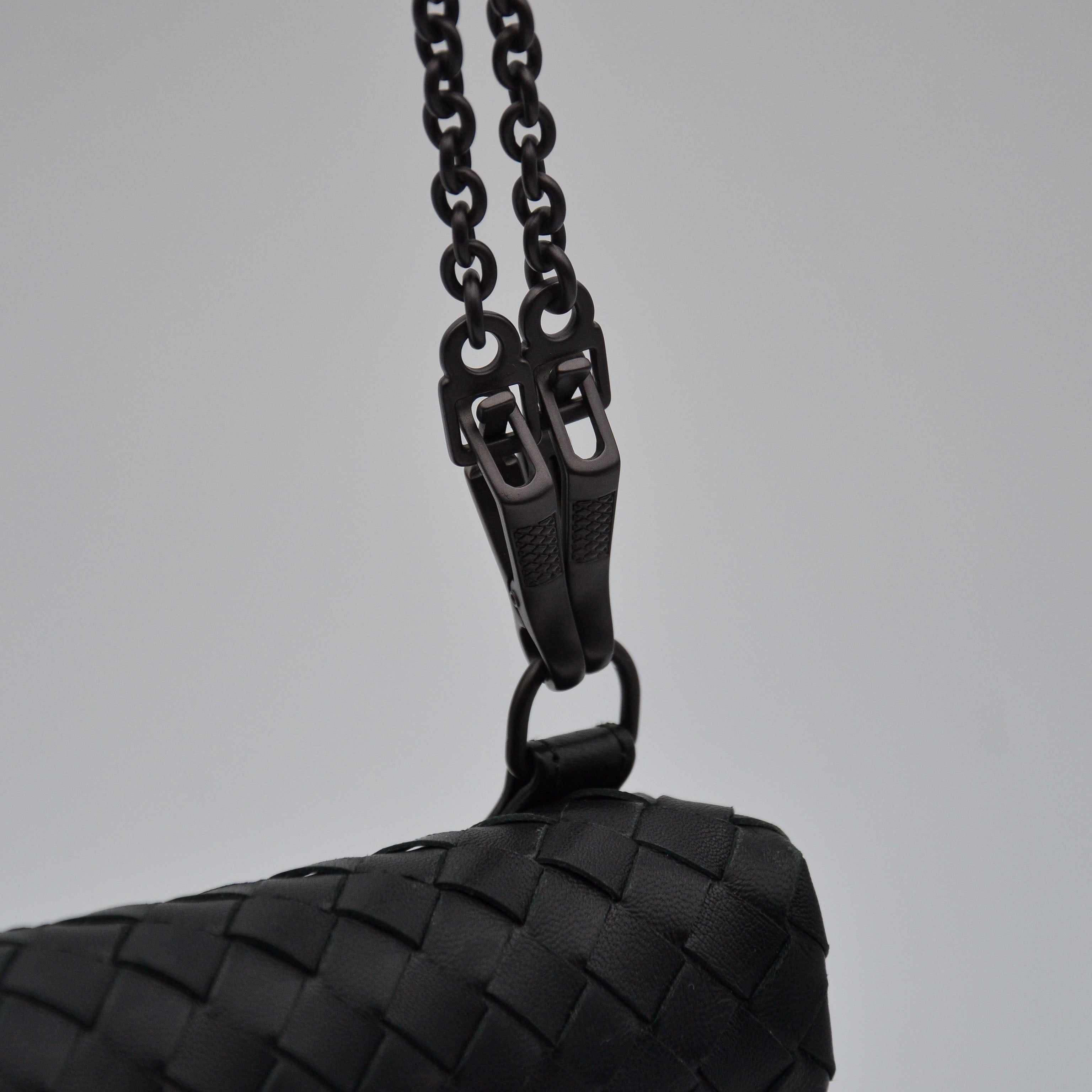 Bottega Veneta Mini Bag Intrecciato Nappa Noir