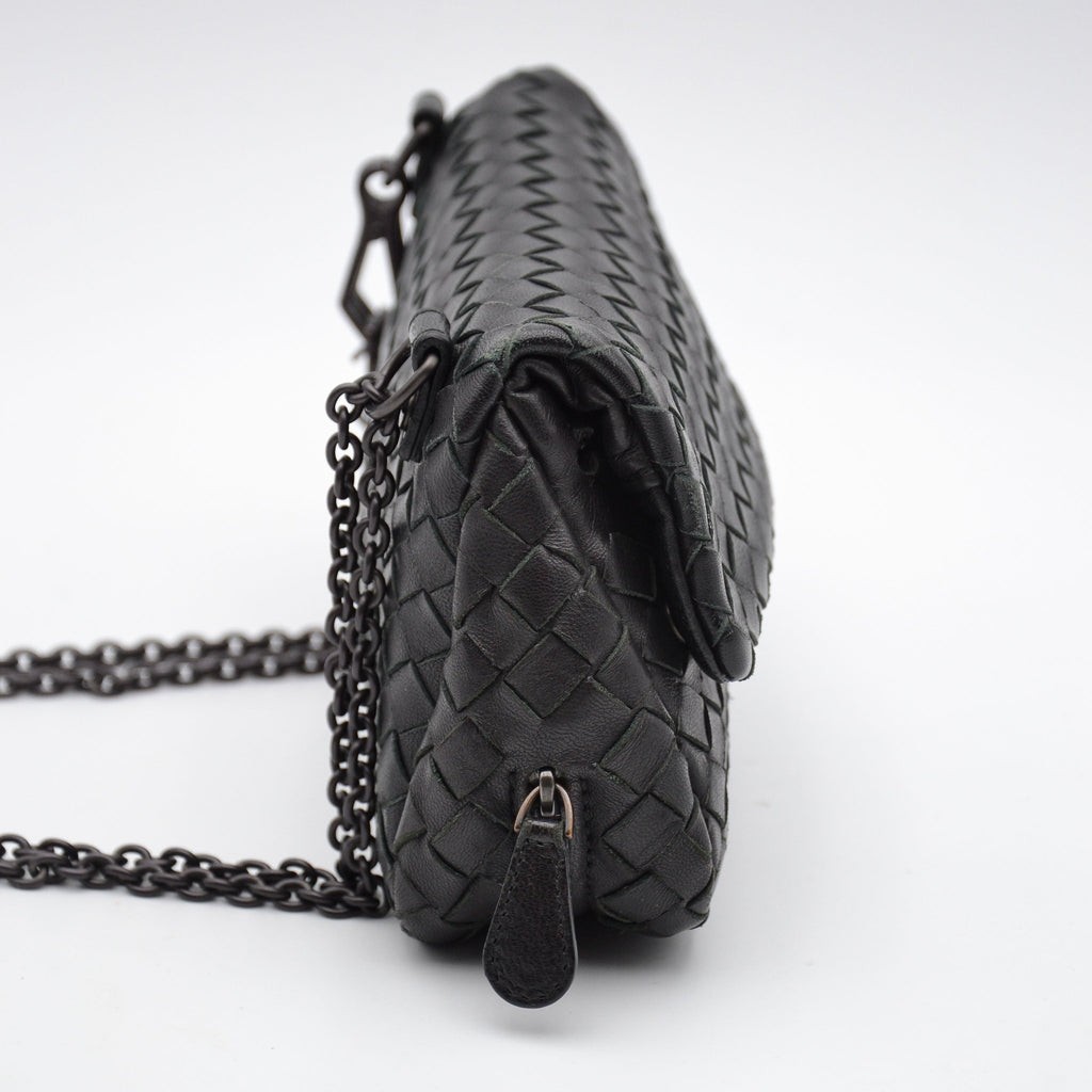 Bottega Veneta Mini Bag Intrecciato Nappa Noir