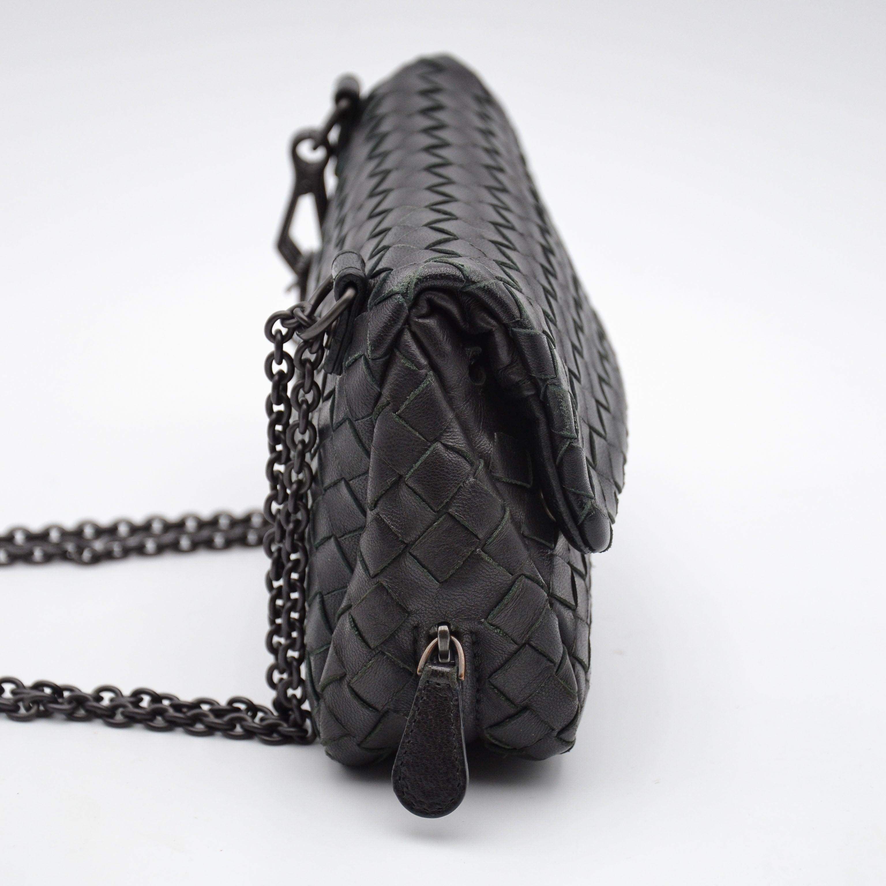 Bottega Veneta Mini Bag Intrecciato Nappa Noir