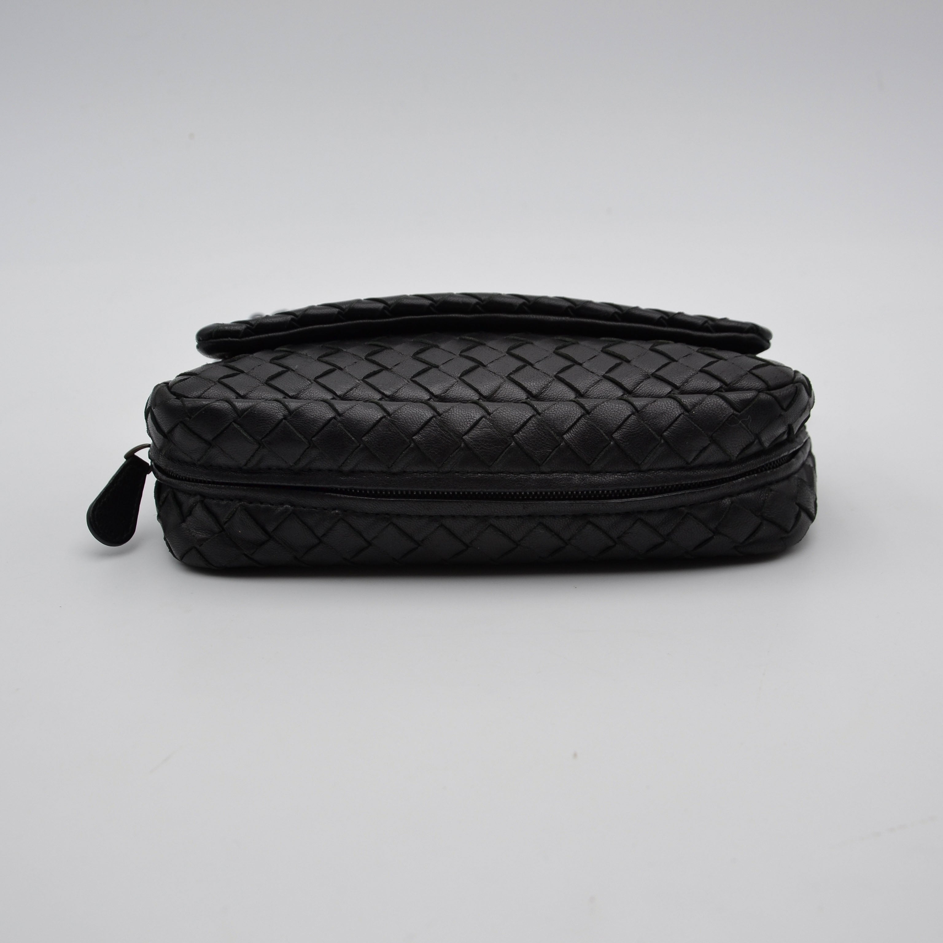 Bottega Veneta Mini Bag Intrecciato Nappa Noir