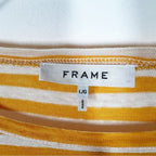 T-Shirt Boxy Crop - Kumquat Multi