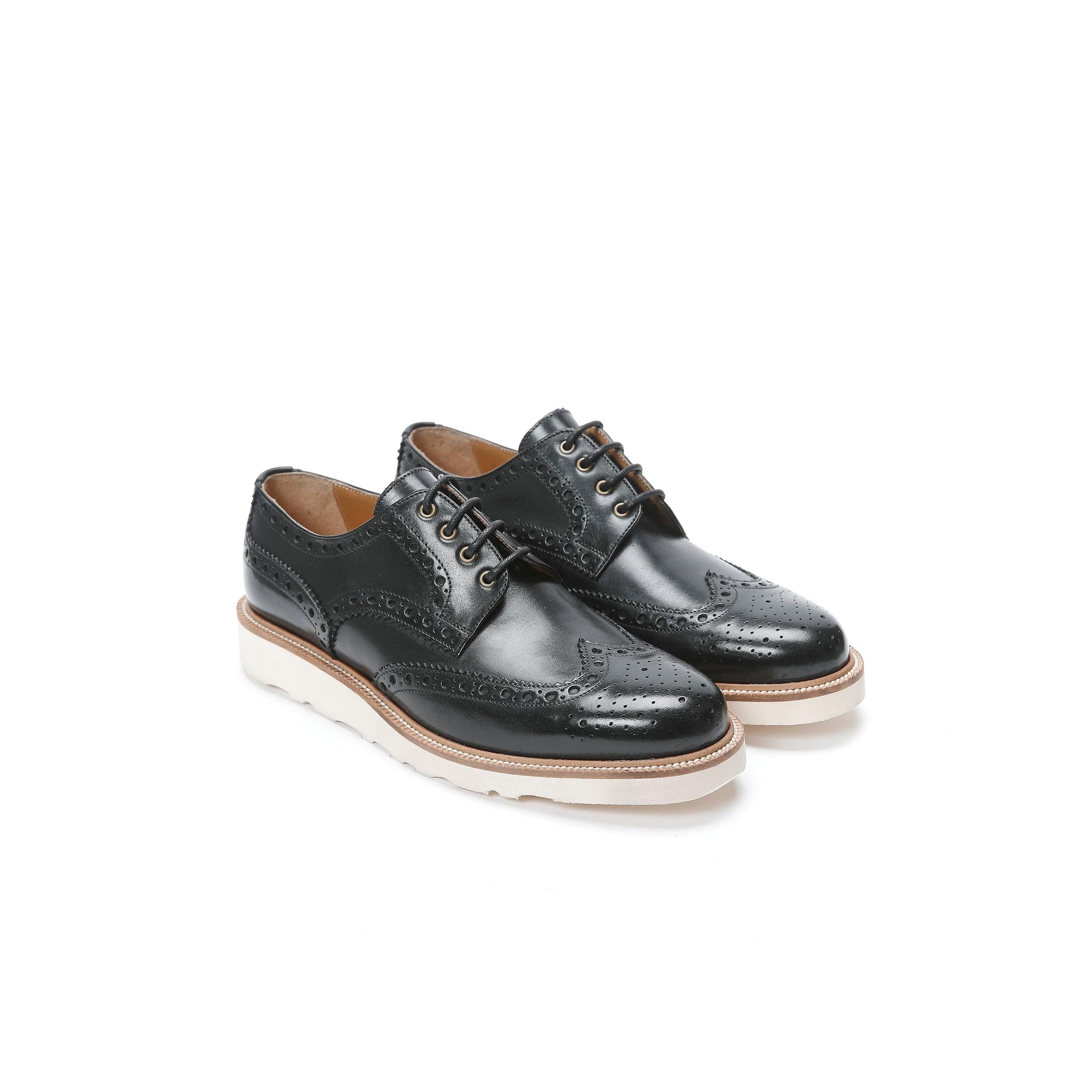 Derby À Bout D'Aile - Noir - Homme
